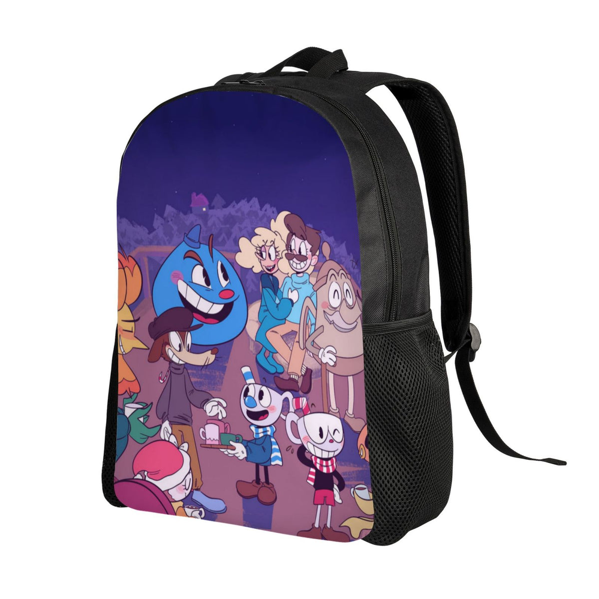 Mugman Backpack Lightweight Unisex Daypack Bookbag Laptop Satchel Rucksack Q709