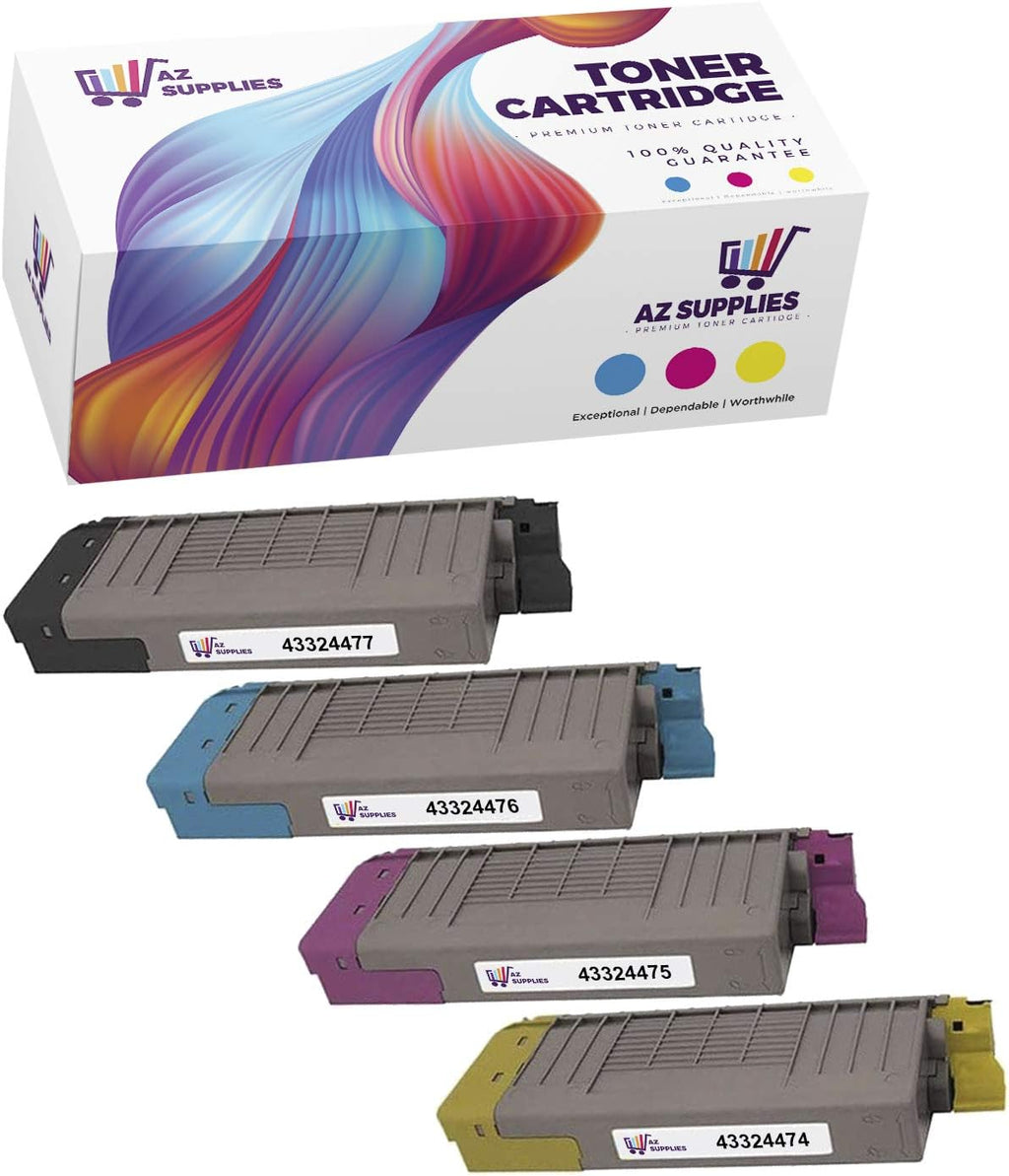 Black Cyan Magenta Yellow Toner Cartridge 4-Pack P414