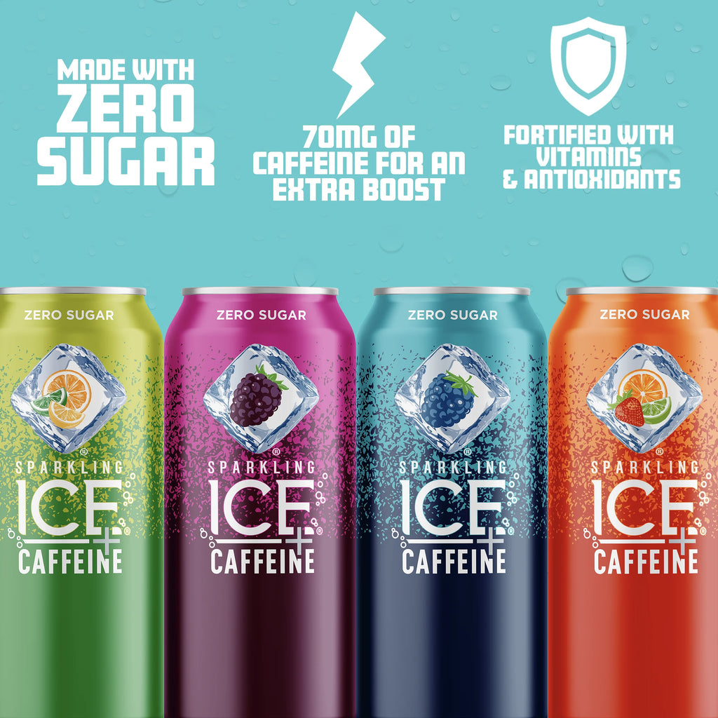 12 16oz Can Flavored Sparkling Water Variety Pack K904