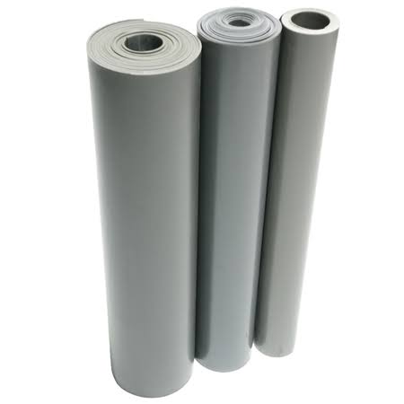 SBR Sheet 65A Gray 1/8 in x 36 in W x 36 in L H798654