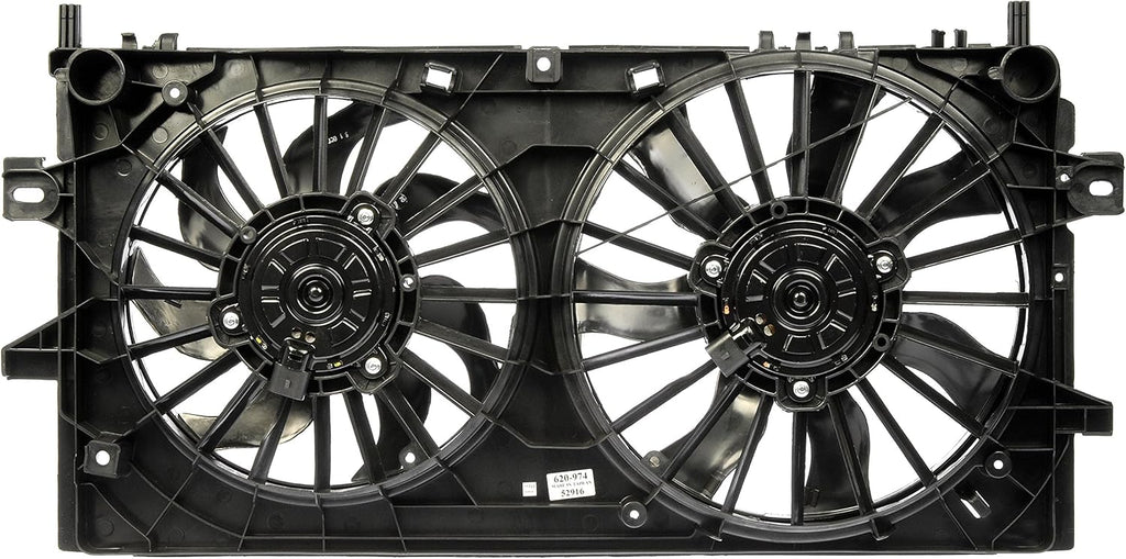 Black Engine Cooling Fan Assembly S600571