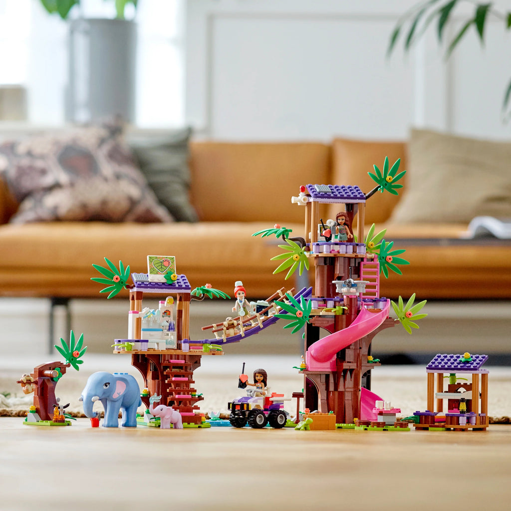 Jungle Rescue Base Animal Rescue Playset (648 Pieces) D557