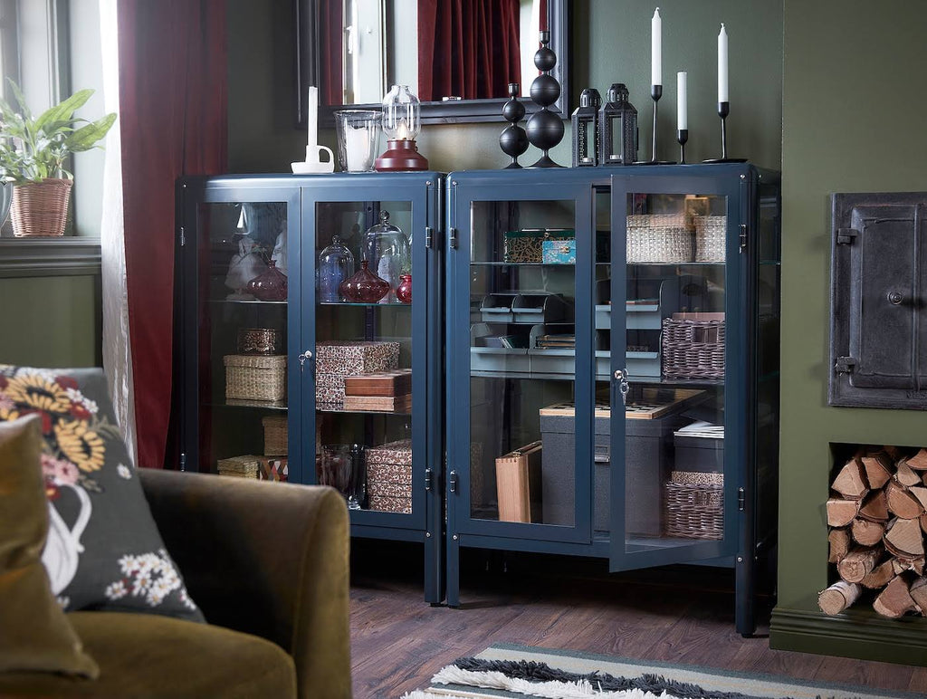 Glass-Door Cabinet T1365