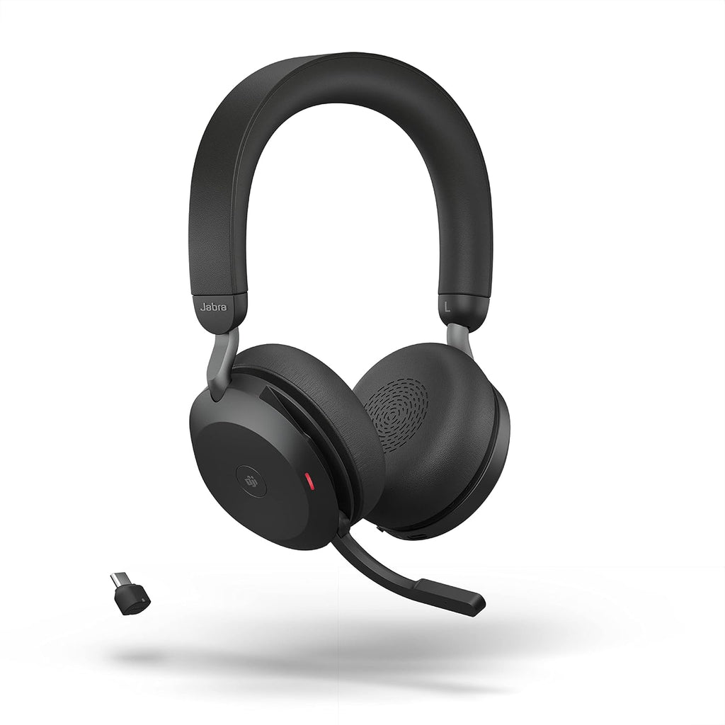 Black Wireless Headset with Active Noise Cancelling V857318