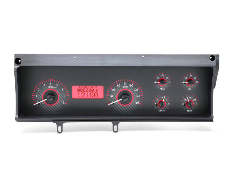 Analog Gauge Kit Carbon Red R57579