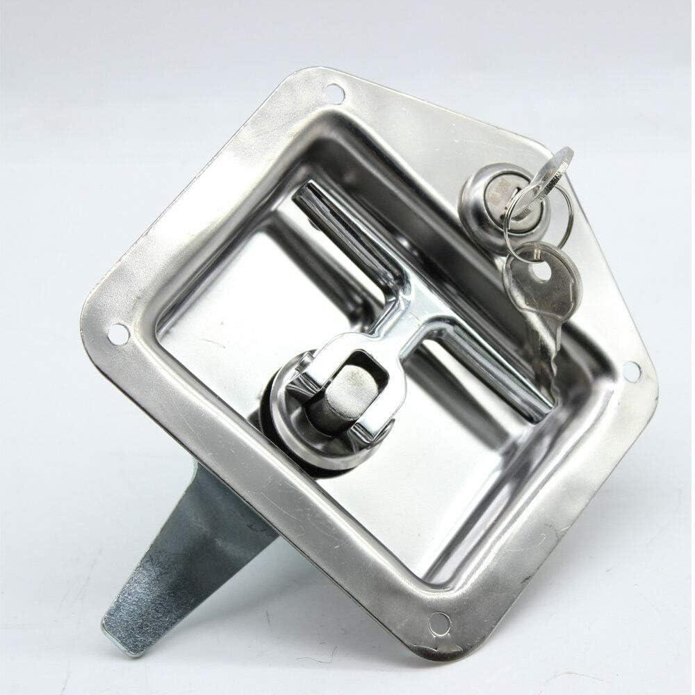 4 Pack Stainless Steel Trailer Door Latch T-Handle Locking J95275