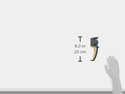 Grey Pull-Thru Knife Sharpener with Coarse & Fine Sharpeners Q693