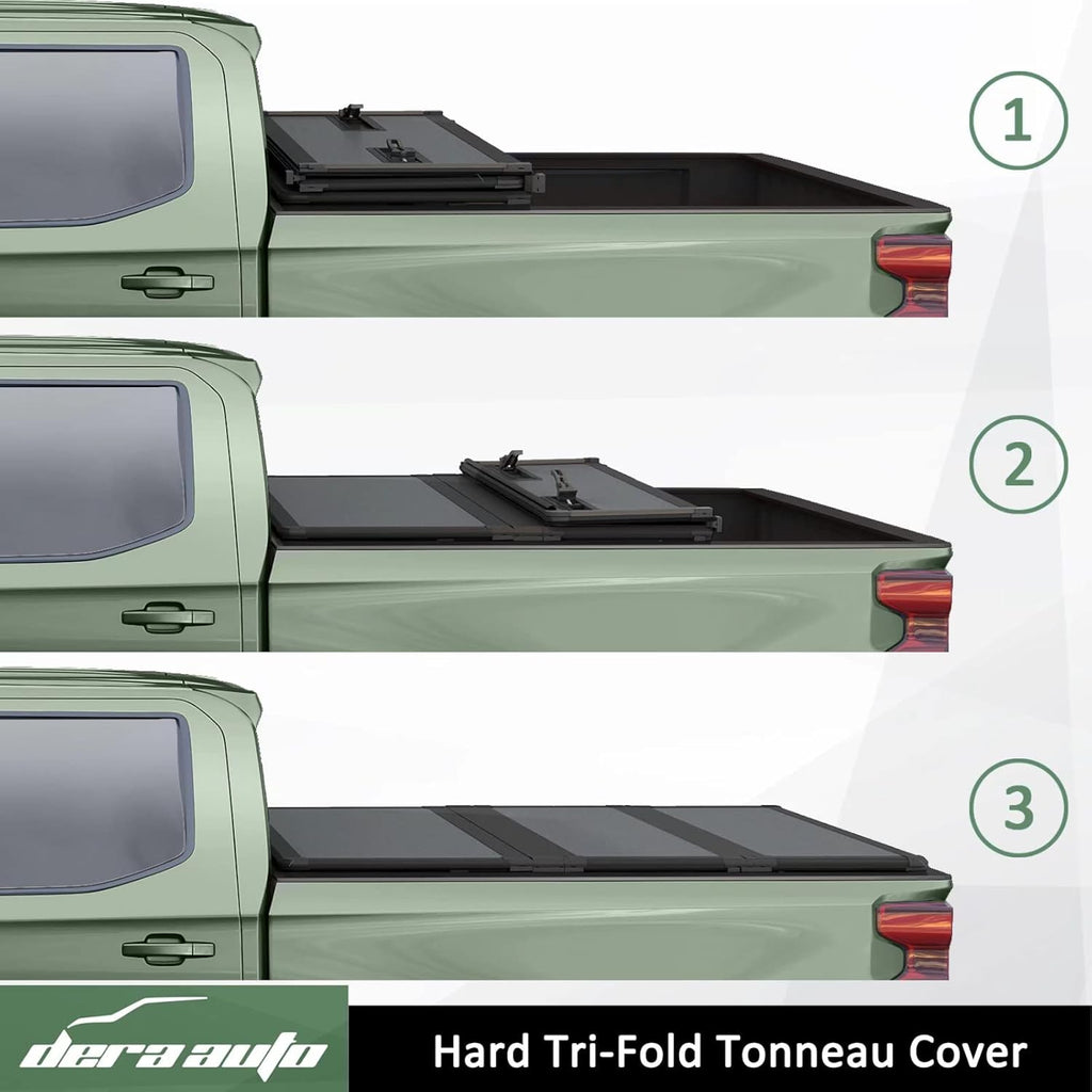 Hard Tri-Fold Truck Bed Tonneau Cover for 5.5ft Bed Q240992
