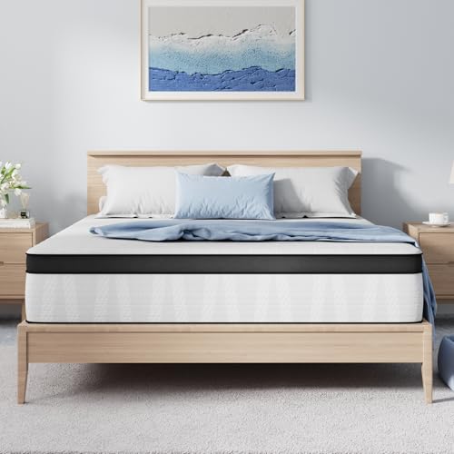 12 Inch Medium Firm Hybrid King Mattress N711669