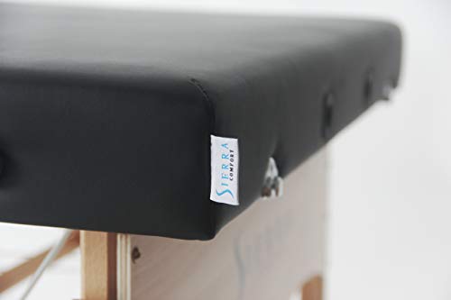 Black Portable Massage Table J9721