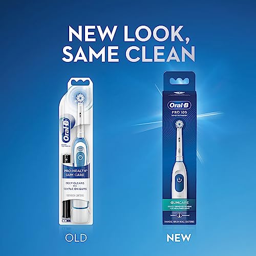 White Battery Powered Electric Toothbrush W57138