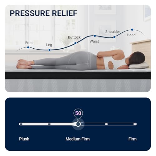 12 Inch Medium Firm Hybrid King Mattress N711669