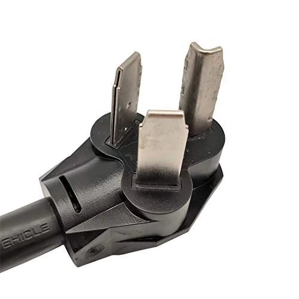 Adapter Cord Dryer 3 Prong Plug 10-30P to 10-50R Electric Stove Receptacle, 30A, 250V 1FT A823754
