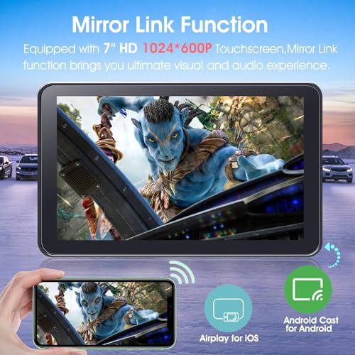7" HD Touchscreen Car Stereo with Backup Camera M5045