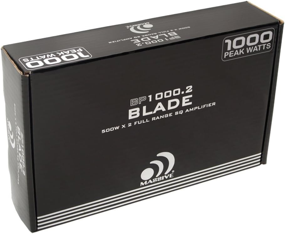 2 Channel 1000 Watts Class A/B Car Amplifier K86681