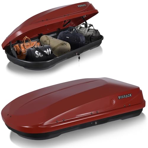 Gray 13 Cubic Feet Rooftop Cargo Box Q13978