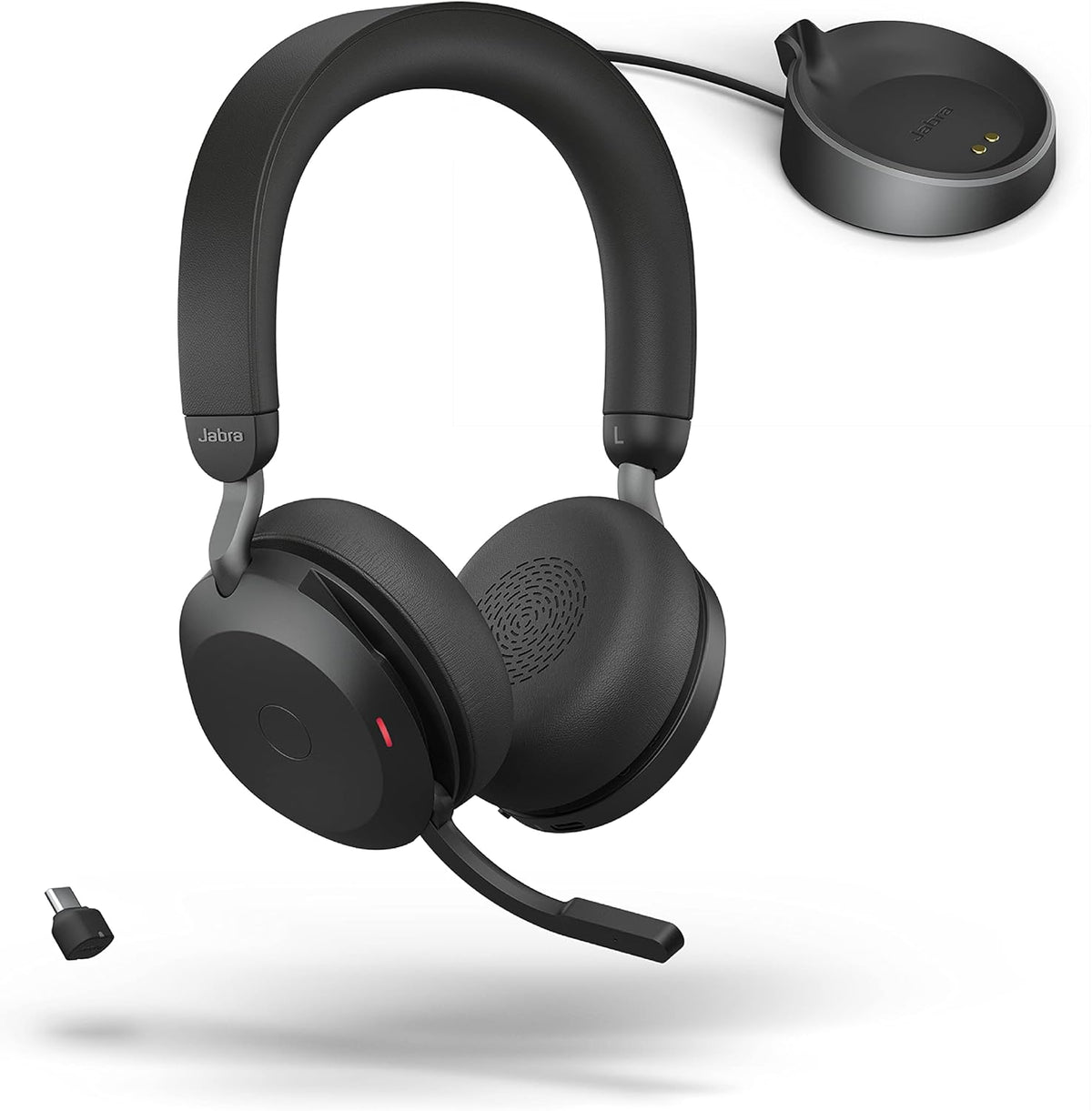 Black Wireless Headset with Active Noise Cancelling V857318