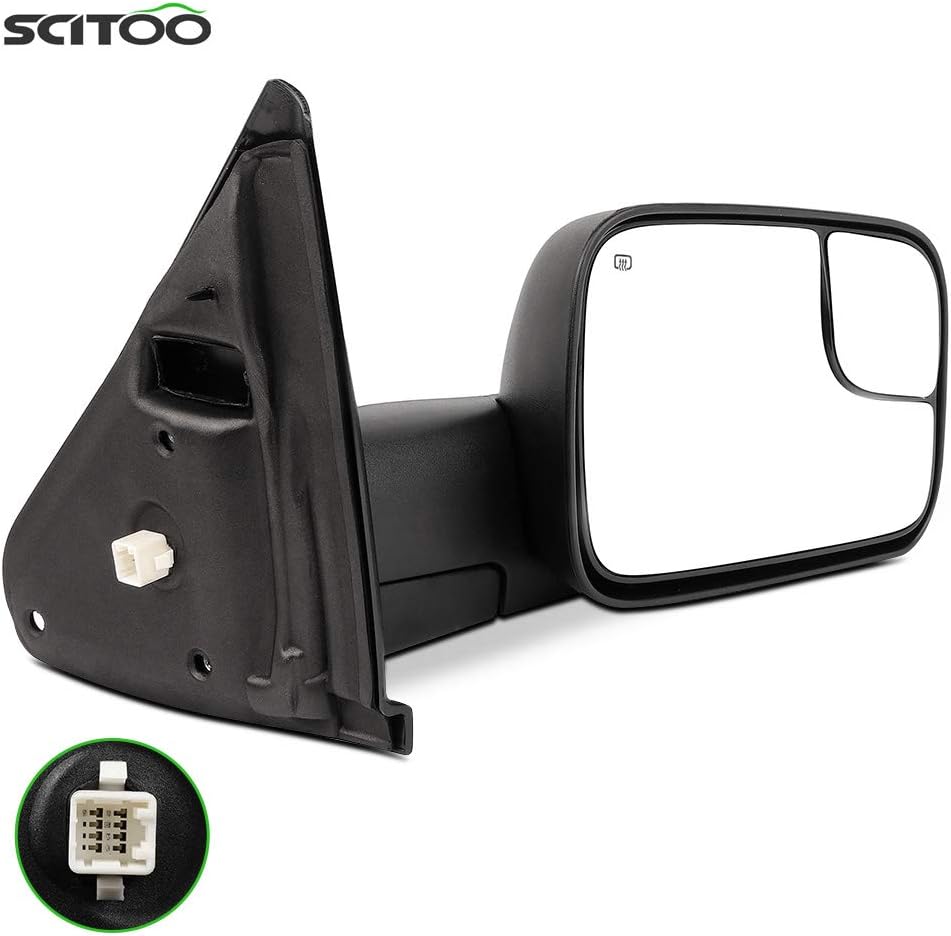 Passenger Side Power Heated Manual Telescoping Tow Mirror R634519