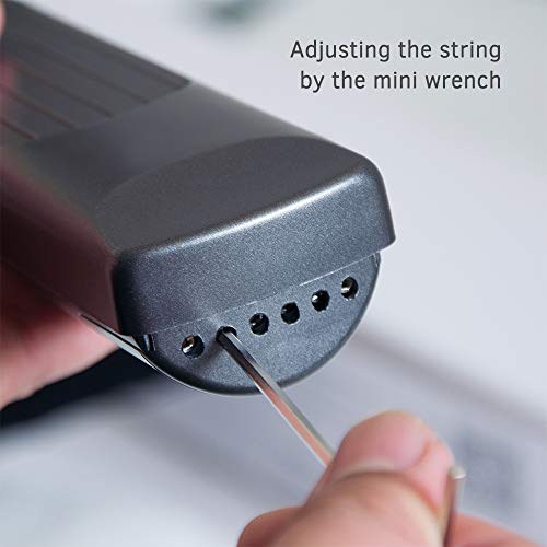 Portable Guitar Chord Practice Tool with Rotatable Chords Chart Screen M37126
