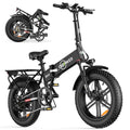 1000W 48V 20AH Removable Battery 7-Speed 20" x4.0 Fat Tire Electric Folding Bike T1262