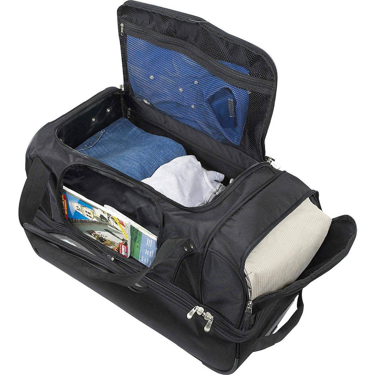 Colorado Buffaloes Rolling Drop-Bottom Duffel Bag H354