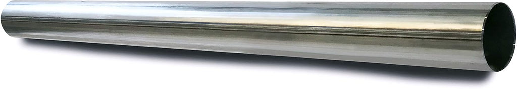 2.5 inch OD 5 feet long Stainless Steel Straight Exhaust Pipe Pack of 2 G546106