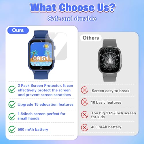 Kids Smart Watch with 26 Games, HD Camera, Touchscreen N90720