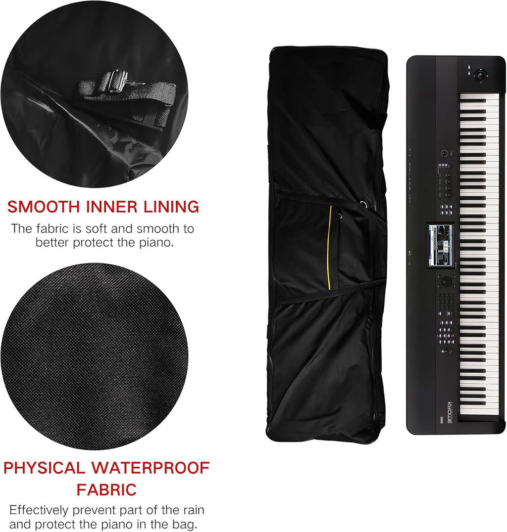 88 Key Keyboard Case Portable Adjustable Gig Bag L87202