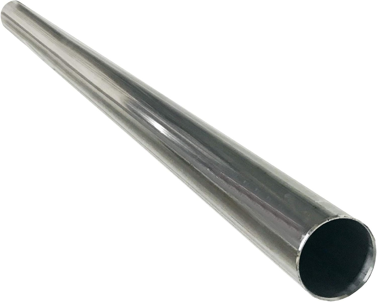 2.5 inch OD 5 feet long Stainless Steel Straight Exhaust Pipe Pack of 2 G546106
