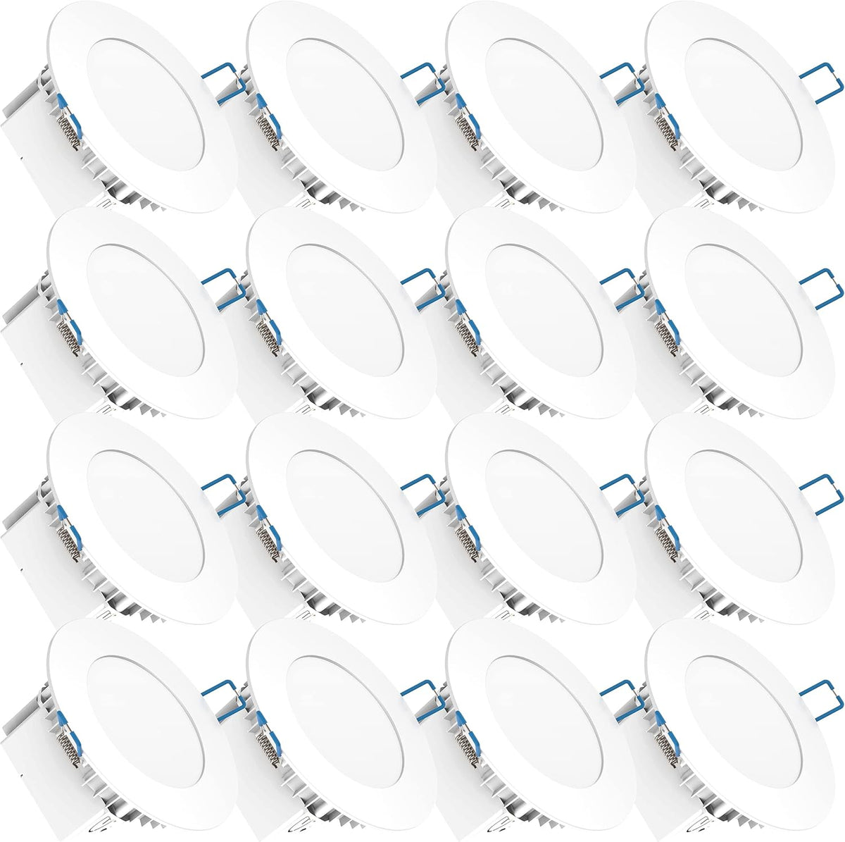 16 Pack 6 Inch LED Recessed Lighting E885443