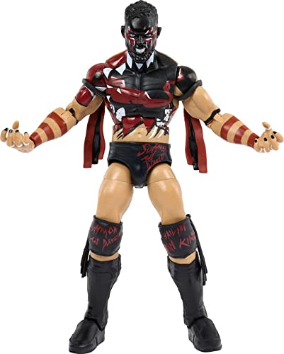WWE Elite Collection Action Figure & Accessories, 6-inch Collectible with 25 Articulation Points & Swappable Hands J100002