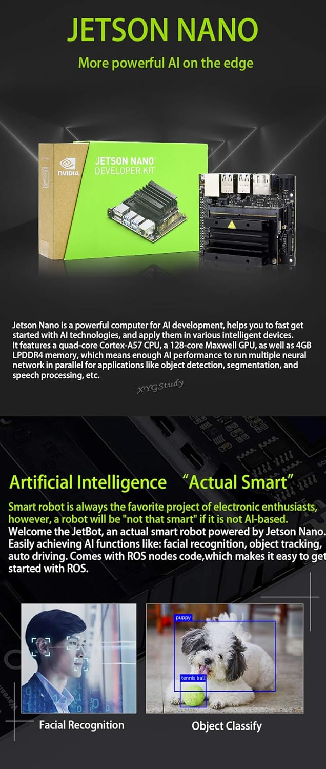 AI Kit Add-ons Accessories for Jetson Nano H302277