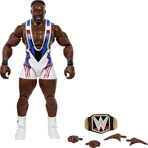 WWE Elite Collection Action Figure & Accessories, 6-inch Collectible with 25 Articulation Points & Swappable Hands J100002