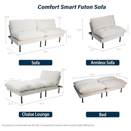 Green 4 in 1 Convertible Futon Sofa Bed P93905