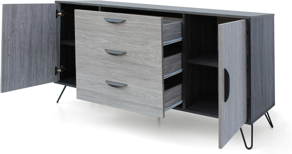 Grey Oak Cabinet T661893