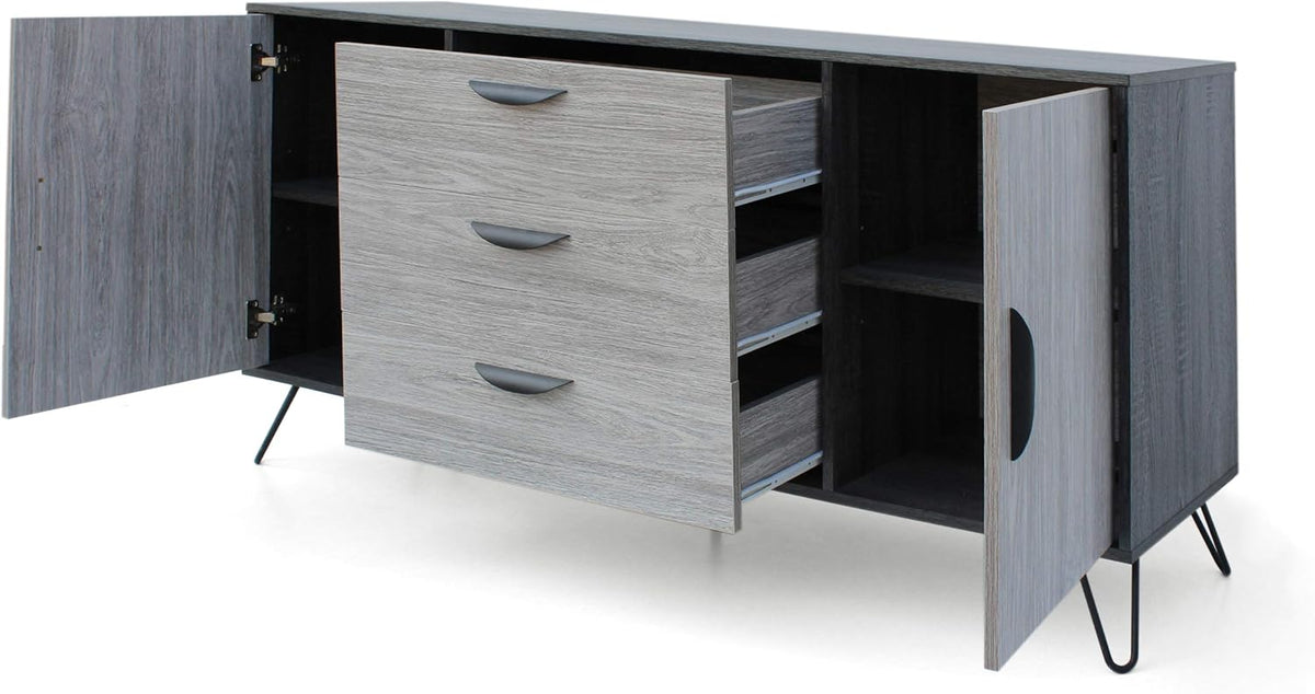 Grey Oak Cabinet T661893