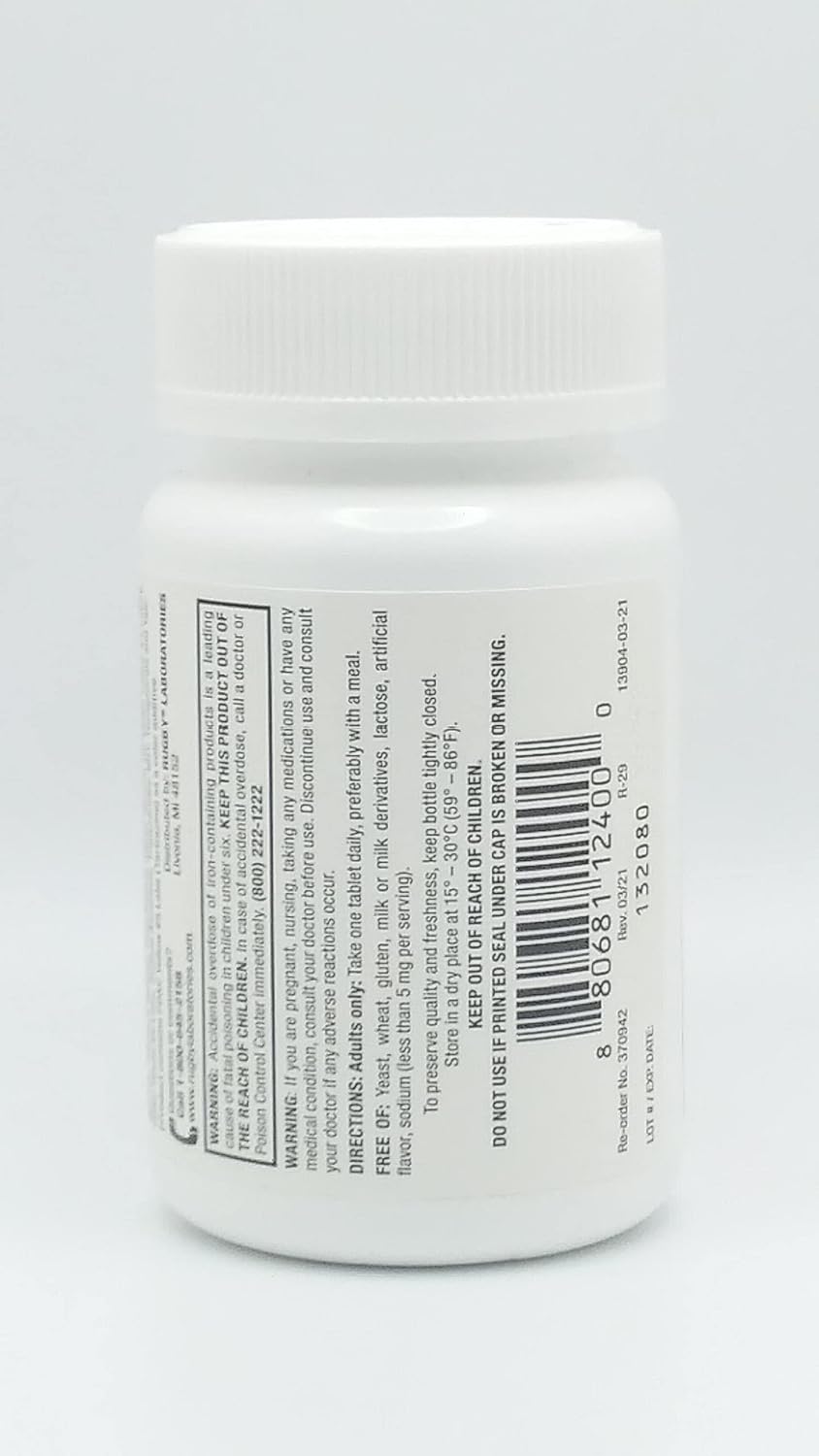 Multivitamin with Iron Multimineral Supplement 100 Tablets B214