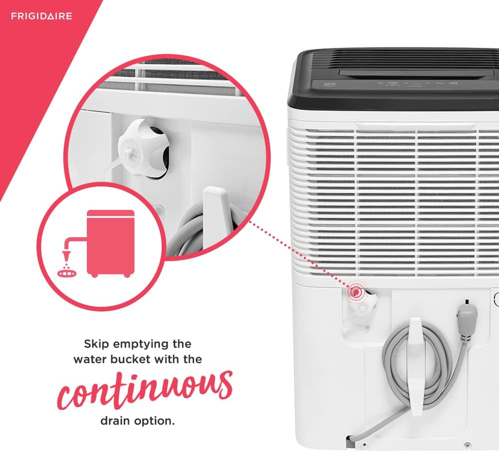 50 Pint White Dehumidifier A678