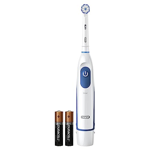 White Battery Powered Electric Toothbrush W57138