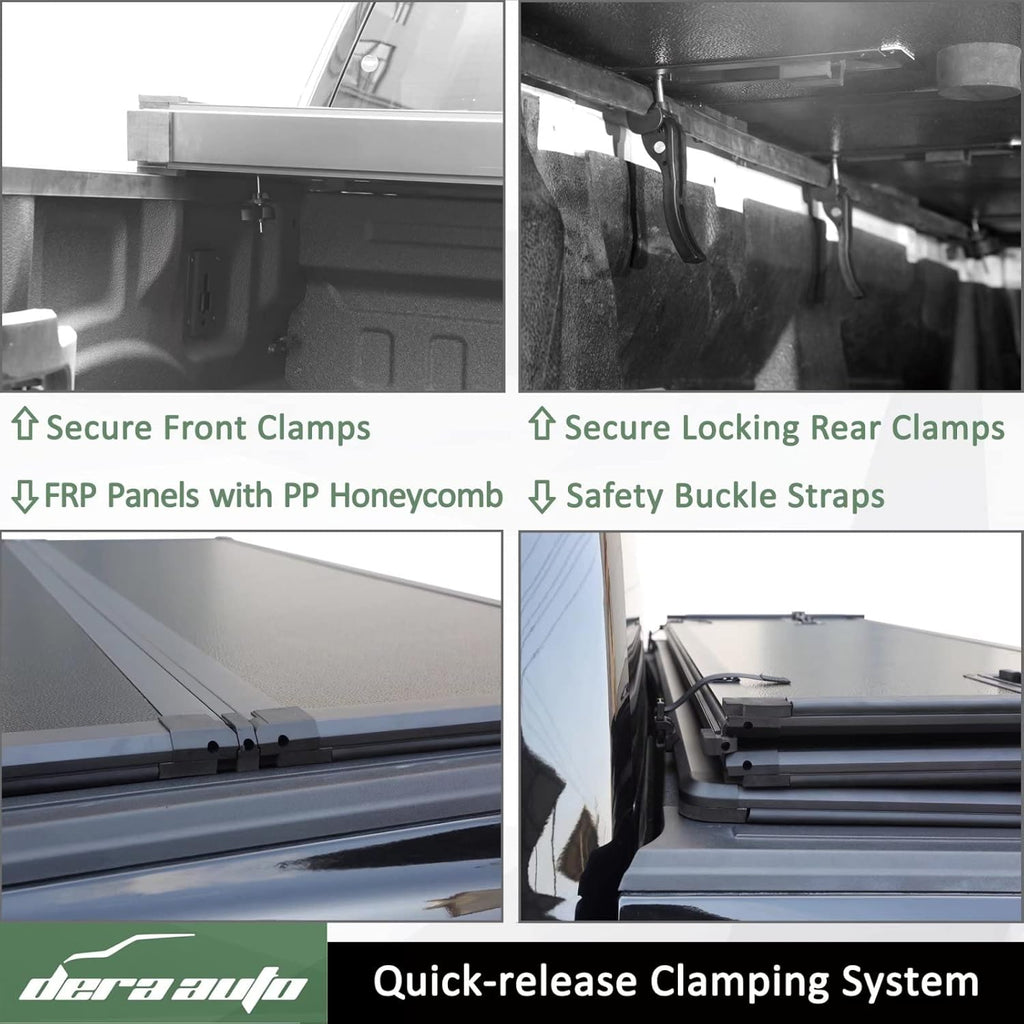 Hard Tri-Fold Truck Bed Tonneau Cover for 5.5ft Bed Q240992