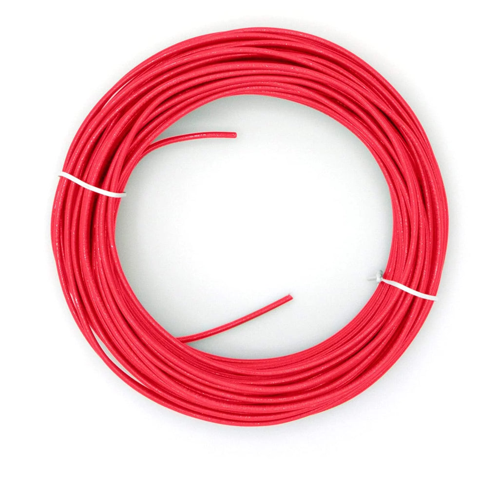 10 AWG Insulated Solid Copper THHN THWN Wire 100 Feet Red U592
