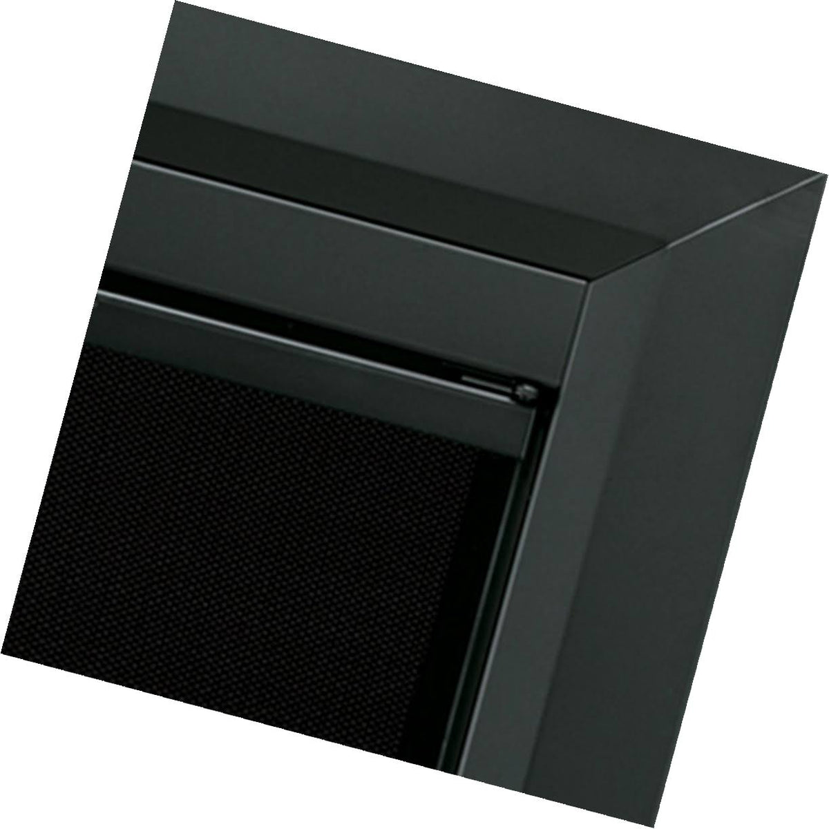 Black Large Fireplace Glass Door E42899
