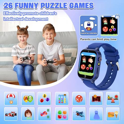 Kids Smart Watch with 26 Games, HD Camera, Touchscreen N90720