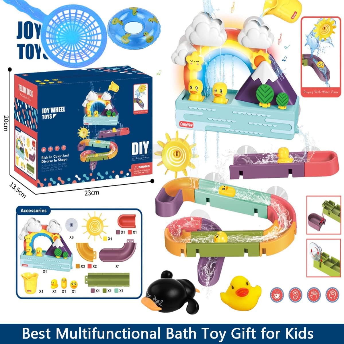 Interactive Light Up Musical Bath Toys I629946