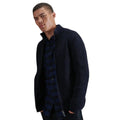 Navy Zip Through Cardigan W12351