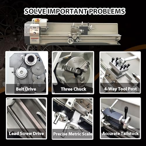 8''x39'' Benchtop Metal Lathe Z29270