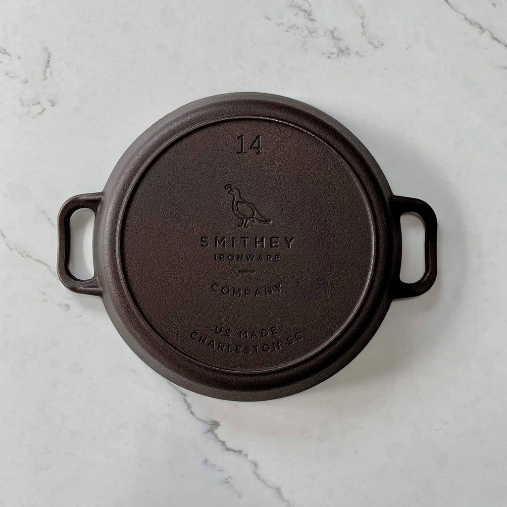 14x22 Dual Handle Cast Iron Skillet I34824