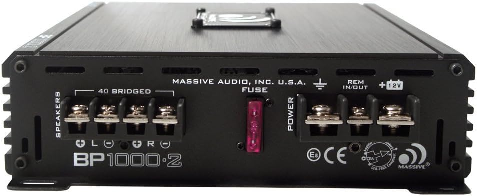 2 Channel 1000 Watts Class A/B Car Amplifier K86681