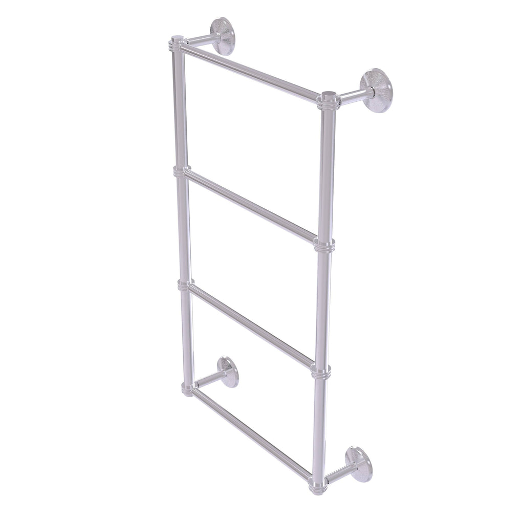 36 inch 4 Tier Matte Black Ladder Towel Bar I747
