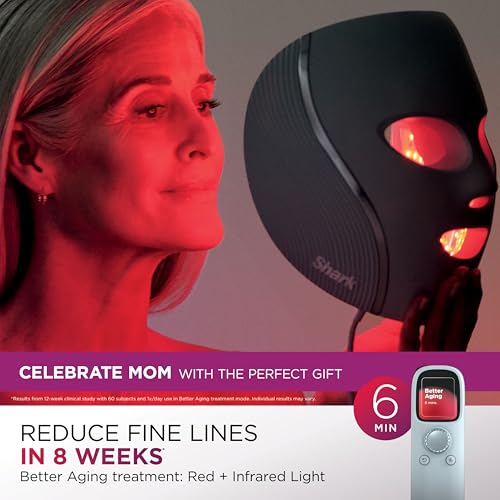 Blue Frost LED Face Mask with Remote Control S982000